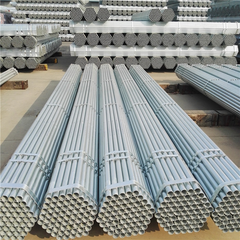 Seamless Hot DIP Galvanized Steel Pipe Sch40 Sch80 ASTM A106 A53 Grade B