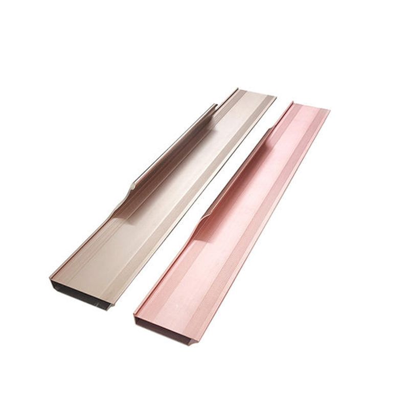 Custom Anodized Extruded Alloy Aluminum Extrusion Profiles for Industrial Architectural