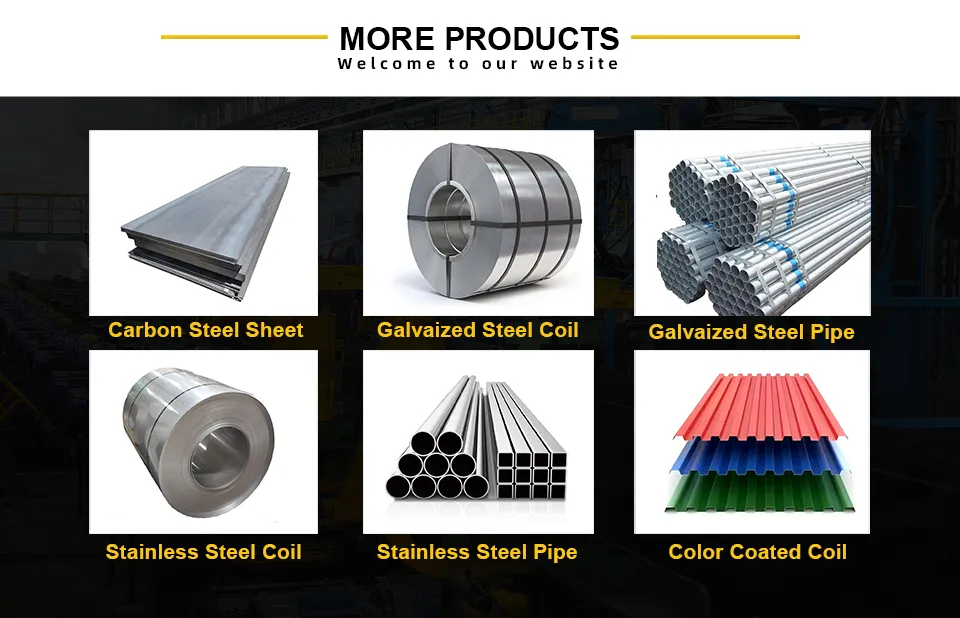 Steel Product Range