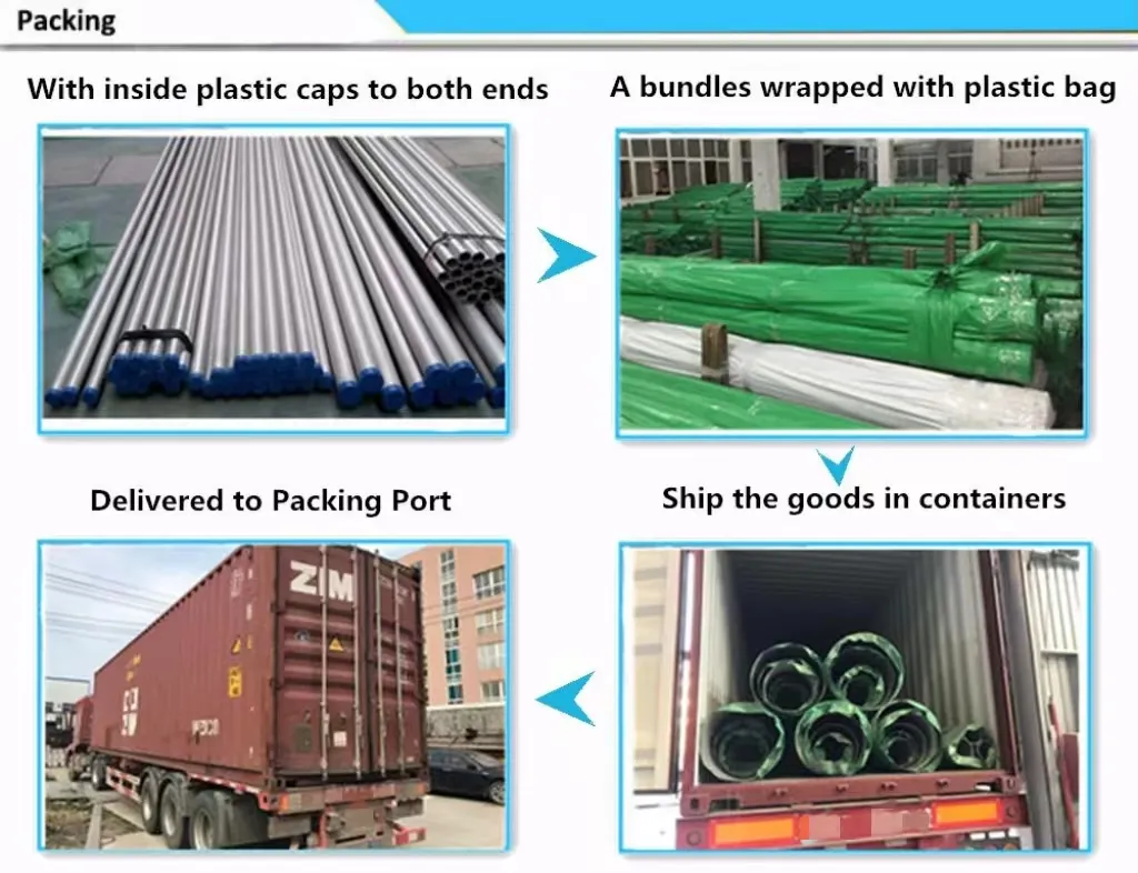 Stainless Steel Pipe Shipping