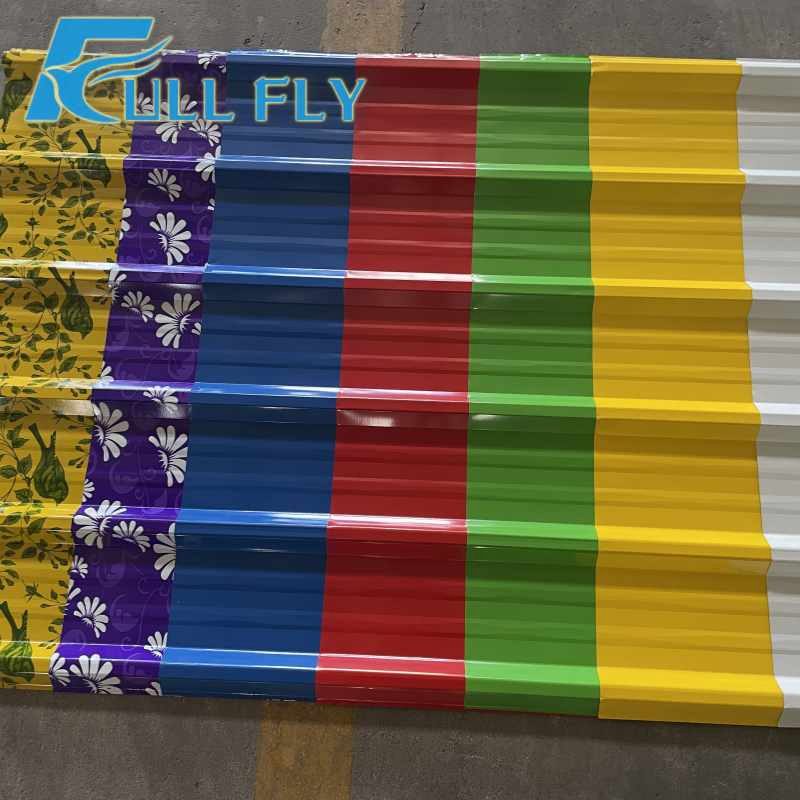 Corrugated Galvanized /Galvalume Prepainted Steel Roofing Sheet for Building Material