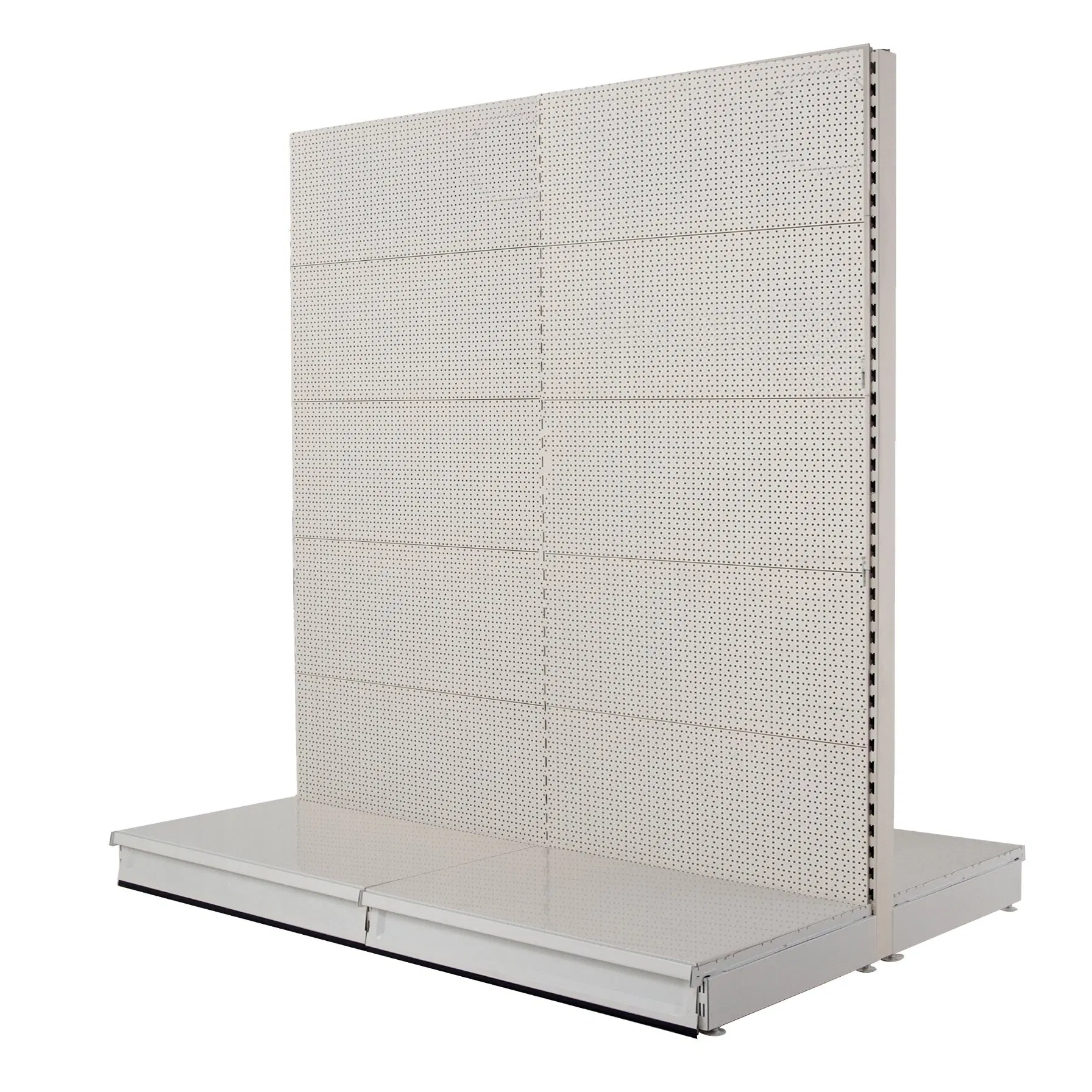 European Retail Supermarket Steel Grocery Display Metal Stand Shelf Gondola Wall Rack