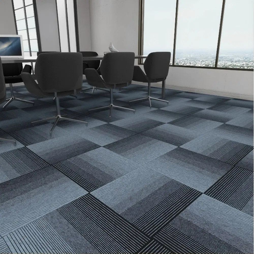 High Comfort Surface Modular Carpet Tiles for Senior Living Facilities