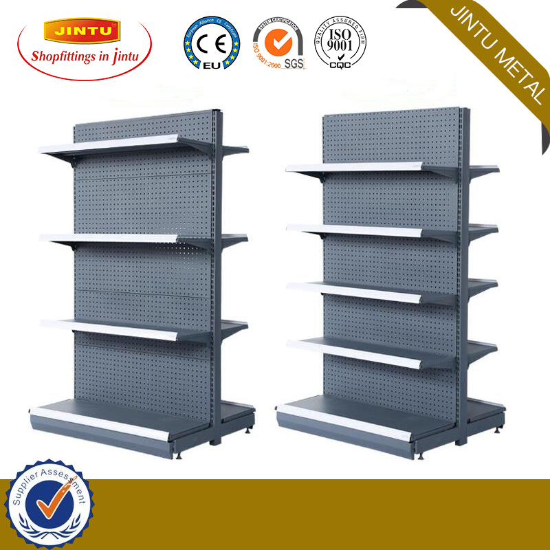 Good Price Grocery Store Retail Display Stand Racks Metal Supermarket Shelf for Sale