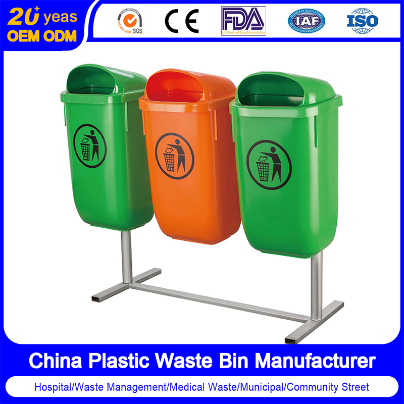 China Waste Bin Manufacturer 30L/50L/100L/120L/240L/360L/660L/1100L Trash/Rubbish/Wheelie Outdoor HDPE Mobile Dust Plastic Garbage Bin Price with 2/4 Wheels/Lid