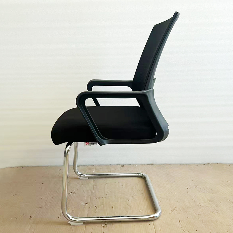 Contemporary Conference Seating Featuring Ergonomic Mesh Back and Metal Legs