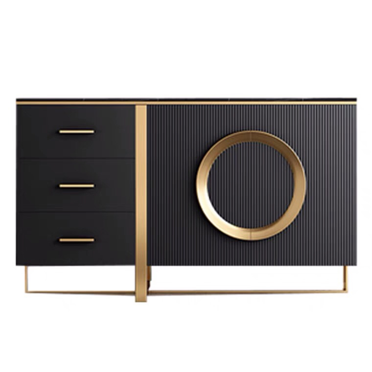 Senior Green Practical Home Furniture Durable Storage Sideboard Living Room Cabinet