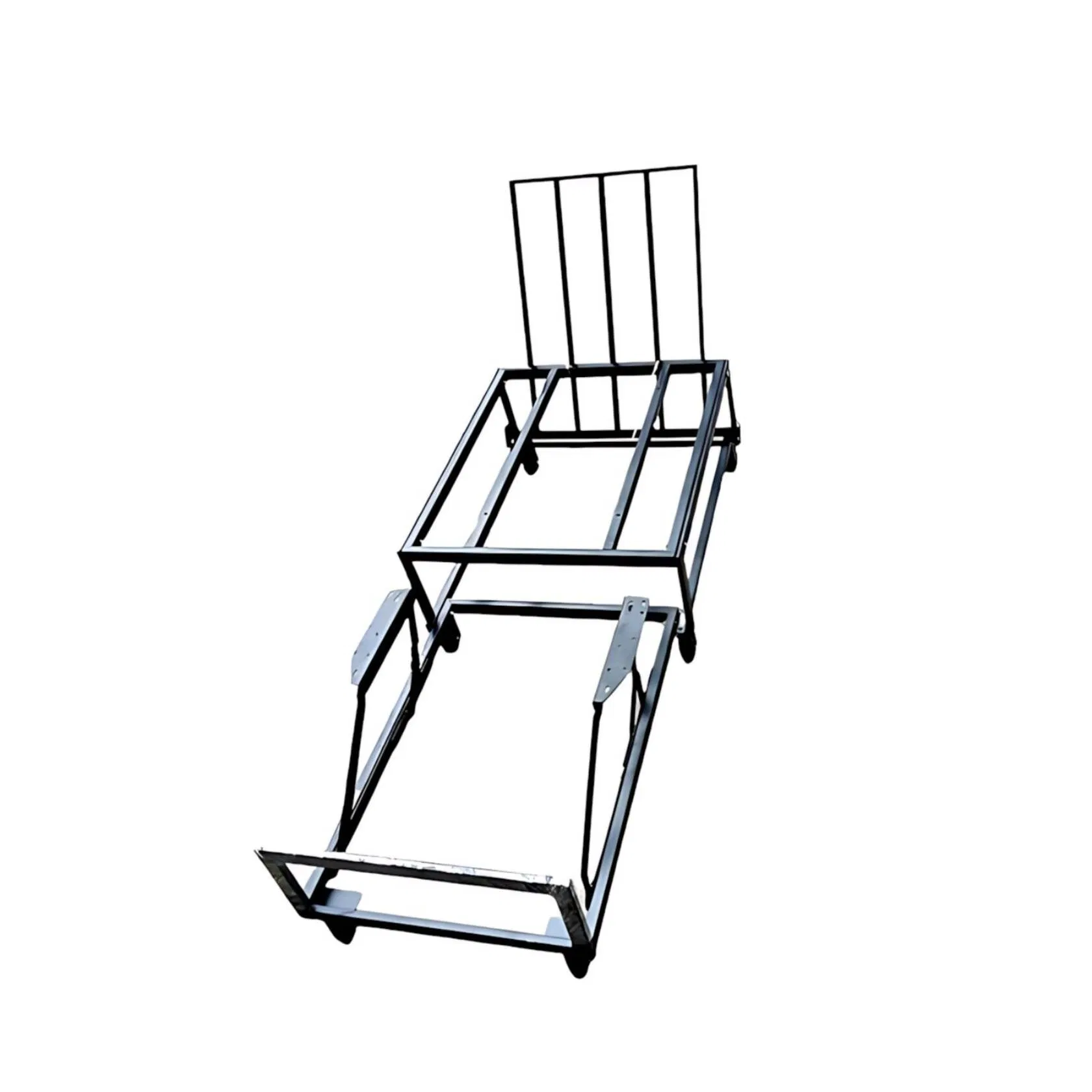 Senior Friendly Easy Pull Mechanism Sofa Bed with Sturdy Armrests for Assisted Living