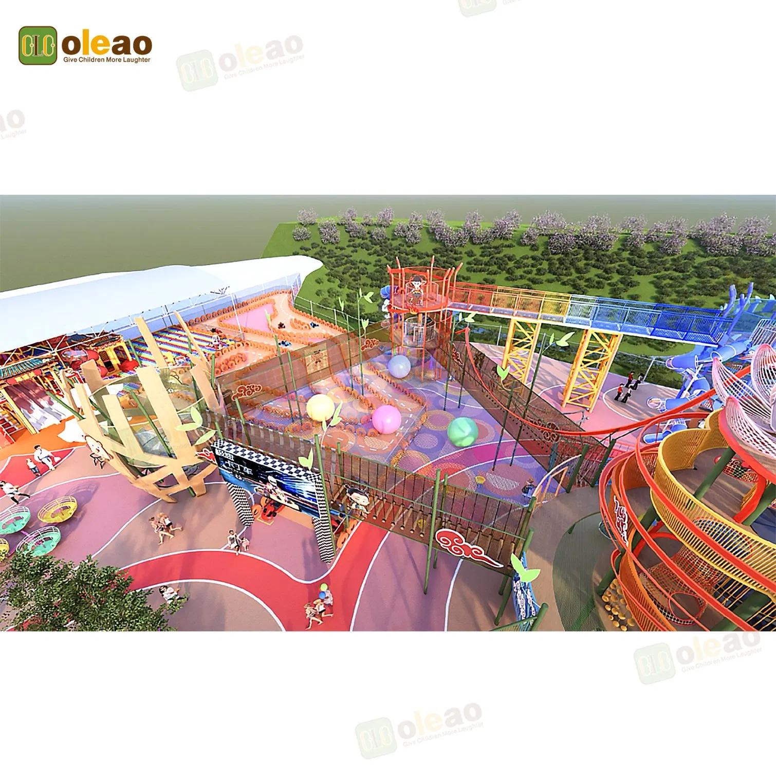 Safe and Durable Outdoor Playground Equipment for Children