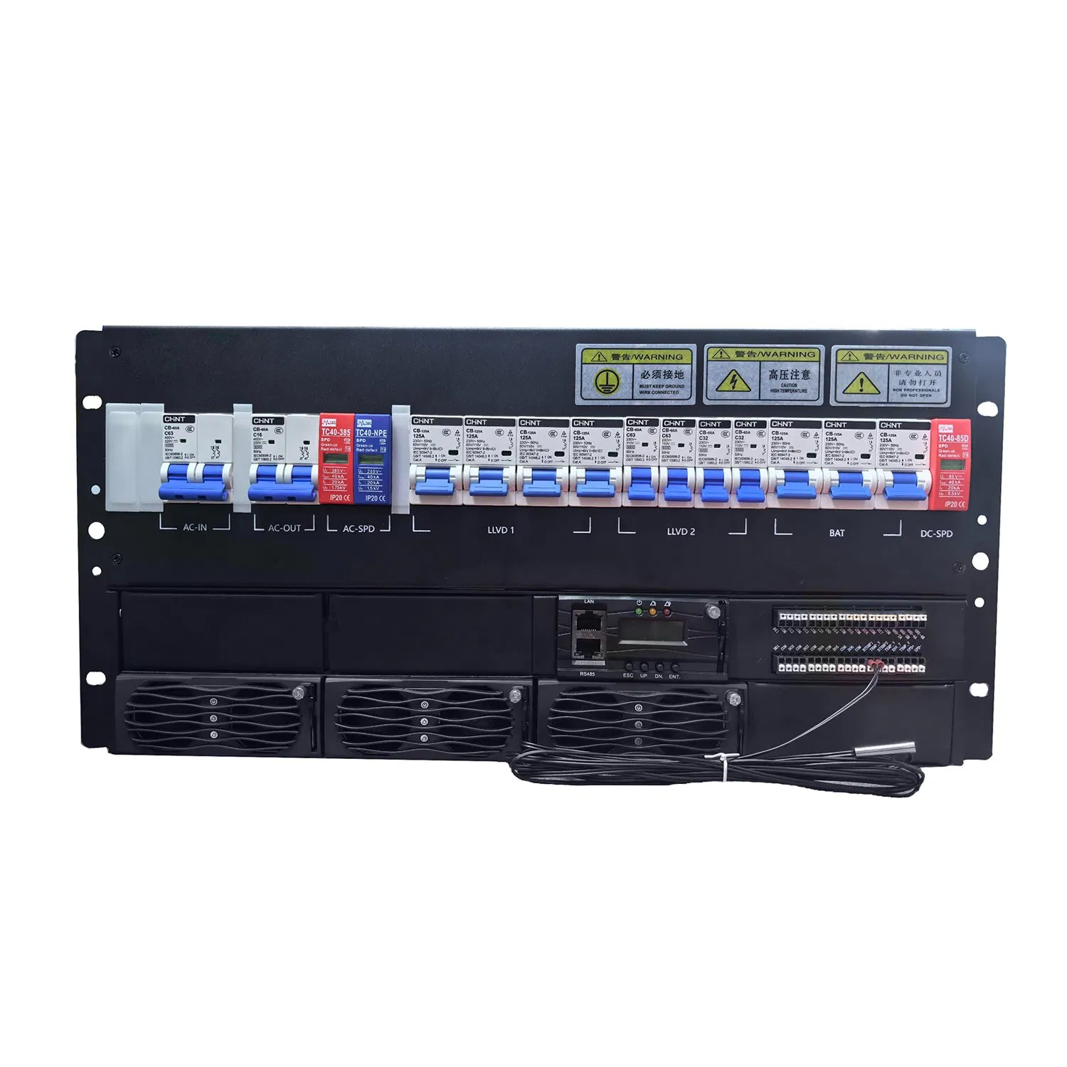 48V 18kw 19 Inch Rack Mount Rectifier System