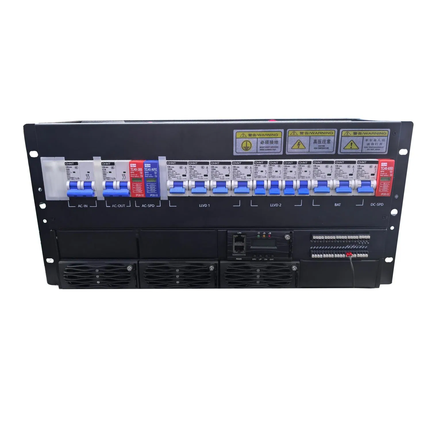 48V 18kw 19 Inch Rack Mount Rectifier System