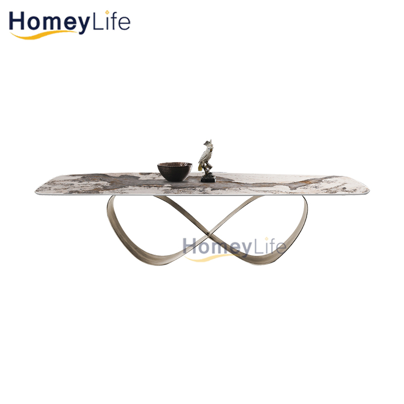 Italian Dinner Dining Table and Chairs 6 Luxury Dining Chairs Marble Dining Room Furniture Table Set