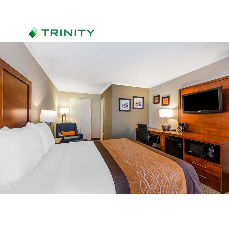 America Proejct Modern Style Comfort Inn Hotel Room Contract Furniture Manufacturer