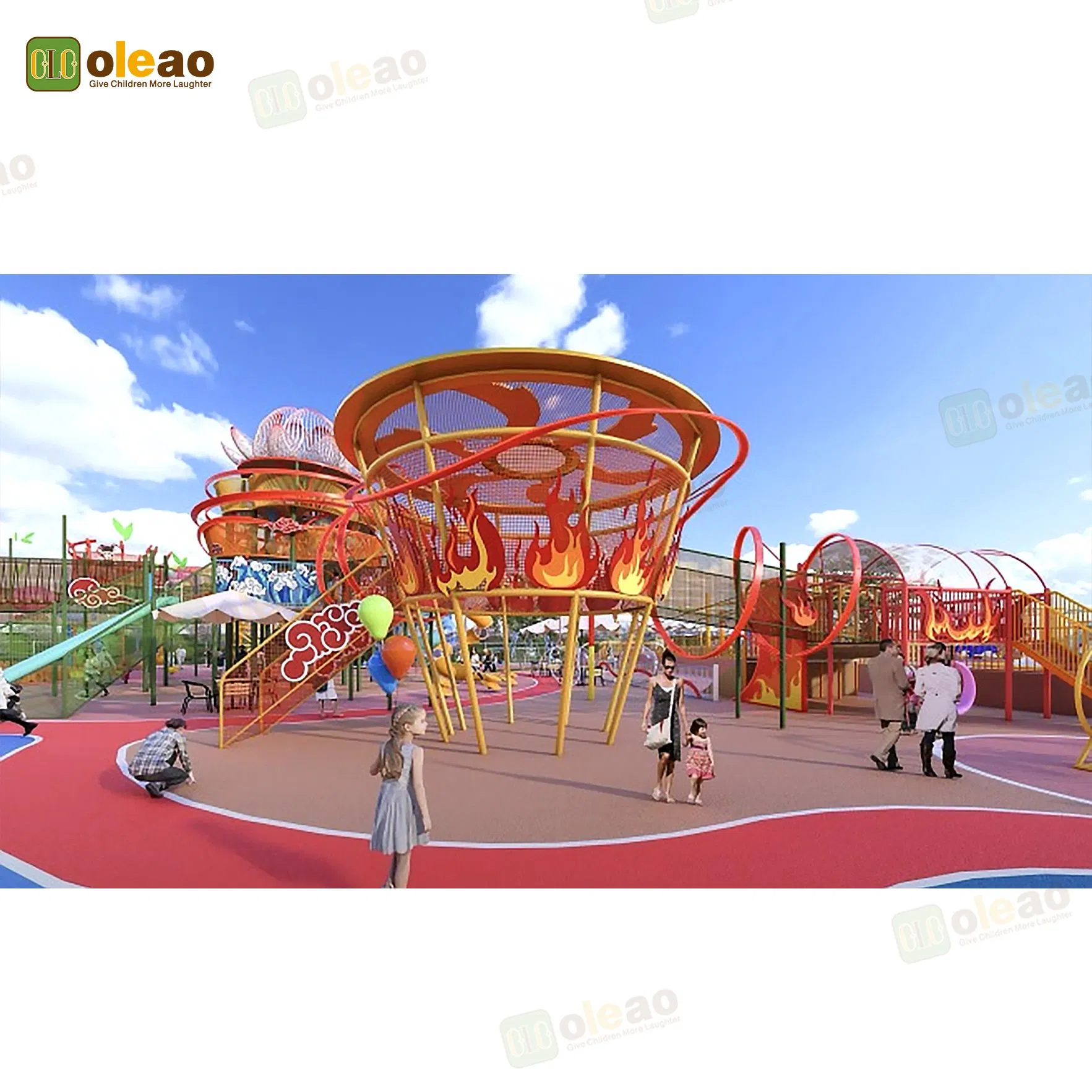 Safe and Durable Outdoor Playground Equipment for Children