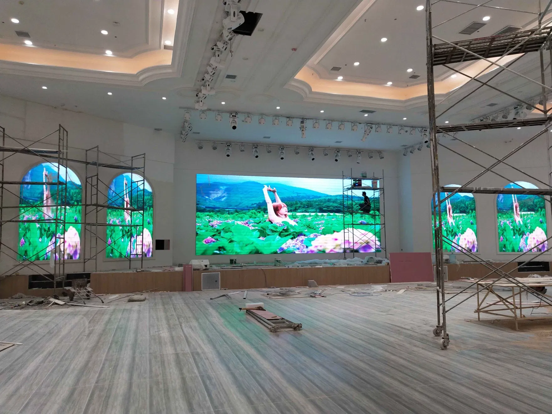 P3.9 P4.8 P2.9 P2.6 Indoor Stage LED Video Wall Screen Full Color Outdoor Rental Advertising LED Display