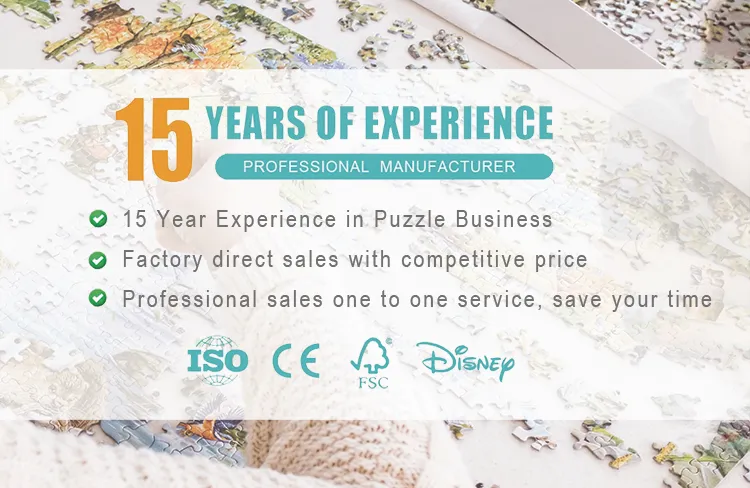 Wooden Puzzle Banner