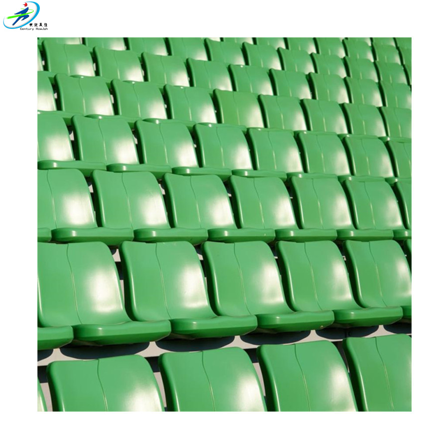 Anti-Aging Factory Price Ergonomic Design Non-Toxic PP Eco-Friendly Anti-UV Stadium Grandstand Seating Fixed Seating