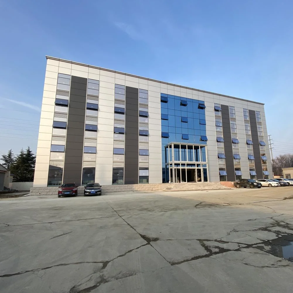 Multi Floor Modern Design Steel Structure Prefabricated Building Office