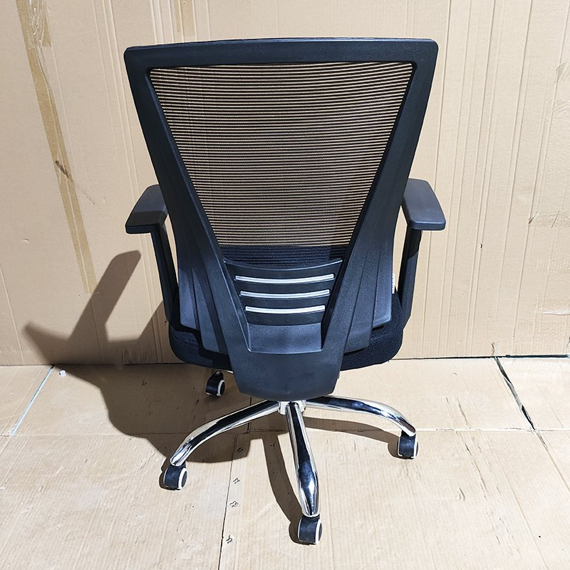 Modern Task-Oriented Office Seating with Ergonomic Design and Customizable Height Adjustment