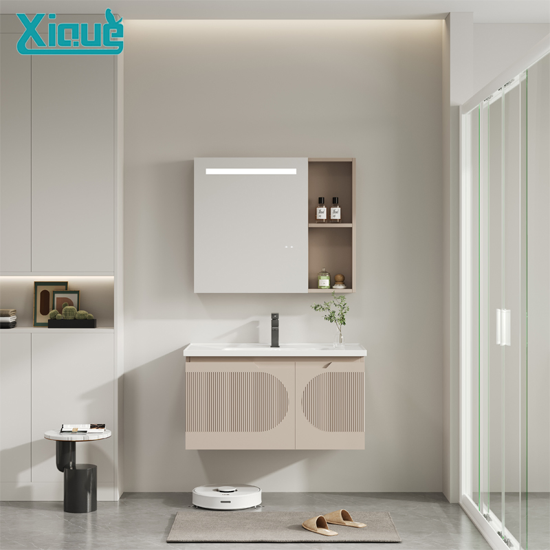 New Arrival Design Modern Bath Cabinet Set Bathroom Vanity with Sink