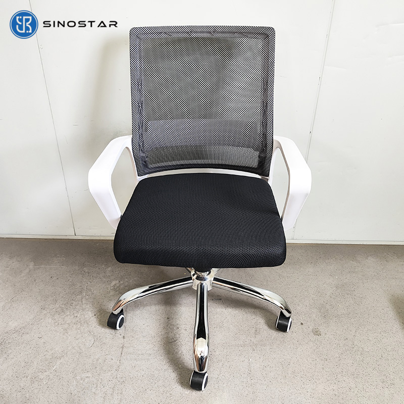 Ergonomic Office Seating Solution with Ventilated Design and Adjustable Components