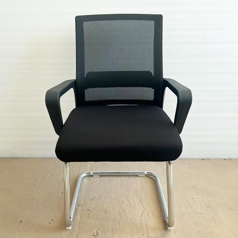 Contemporary Conference Seating Featuring Ergonomic Mesh Back and Metal Legs