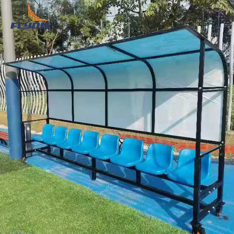 Eco Friendly Non Slip Outdoor Stadium Bench Seating Ergonomic Design ISO CE SGS Fih Certified