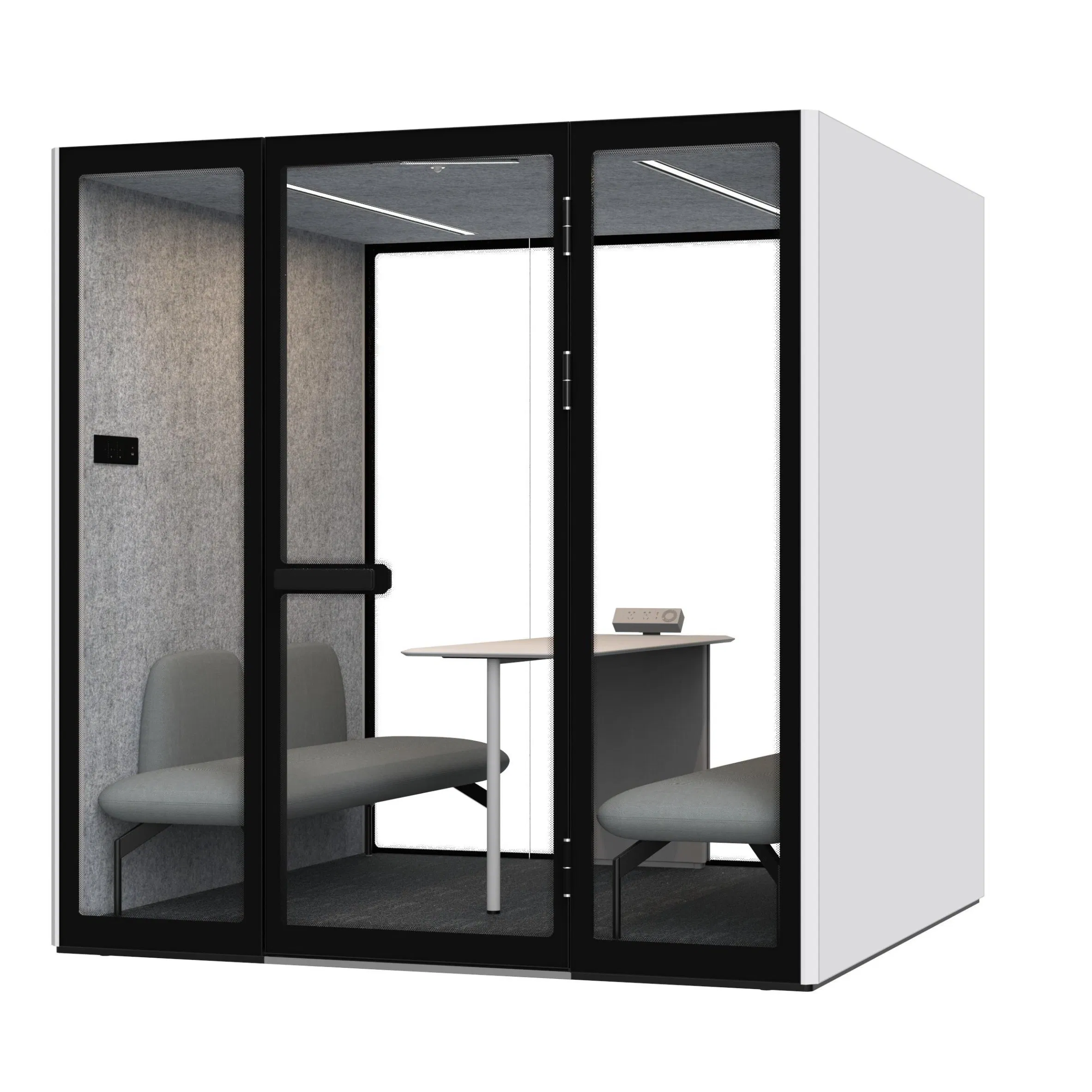 Fashion Indoor Movable Silence Recording Booth for Office or House Use
