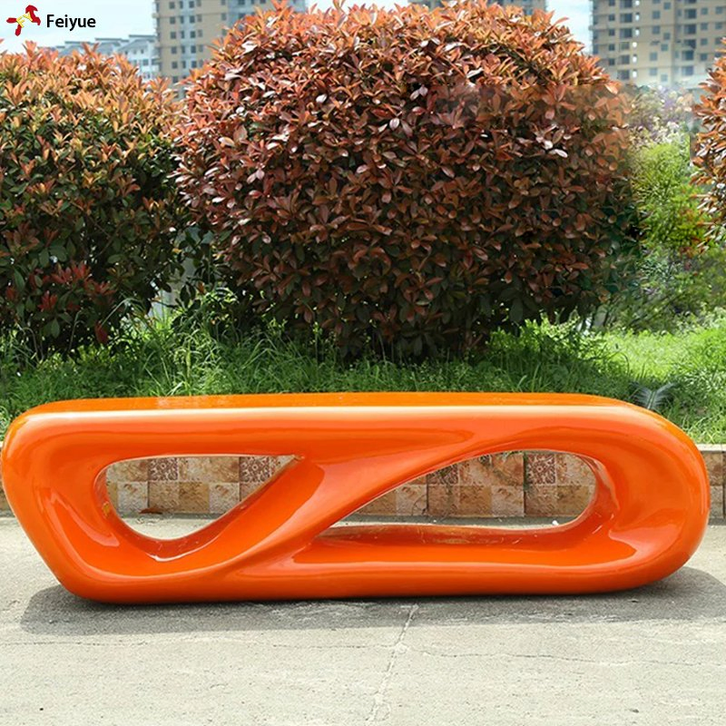 Shopping Malls Fiberglass Leisure Seating Creative Stools Airport Public Waiting Rest Chairs