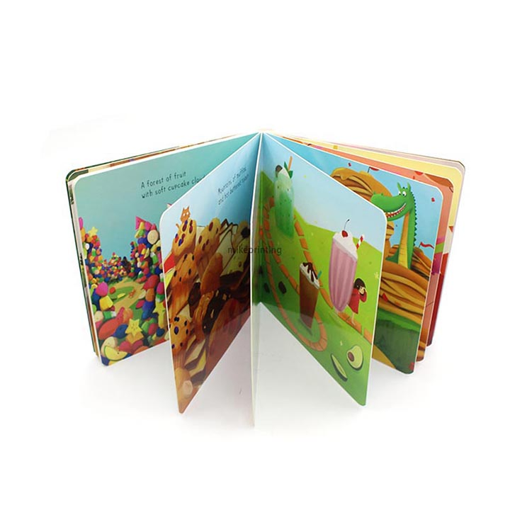 Kid Educational Story English Books Printed Custom Hardcover Children Board Book