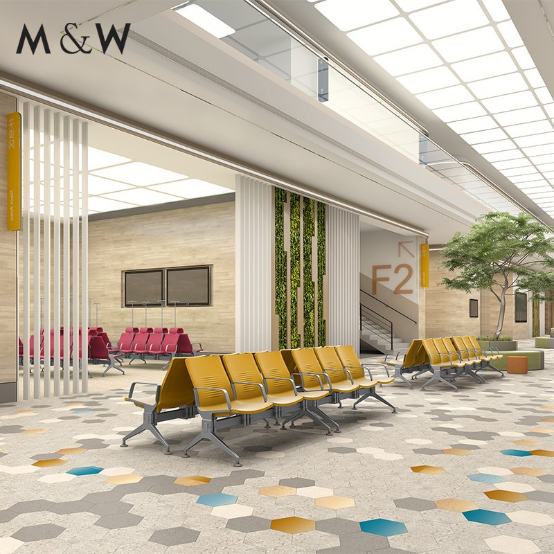 M&W Modern Airport Seating Chair, Public Waiting Area Furniture