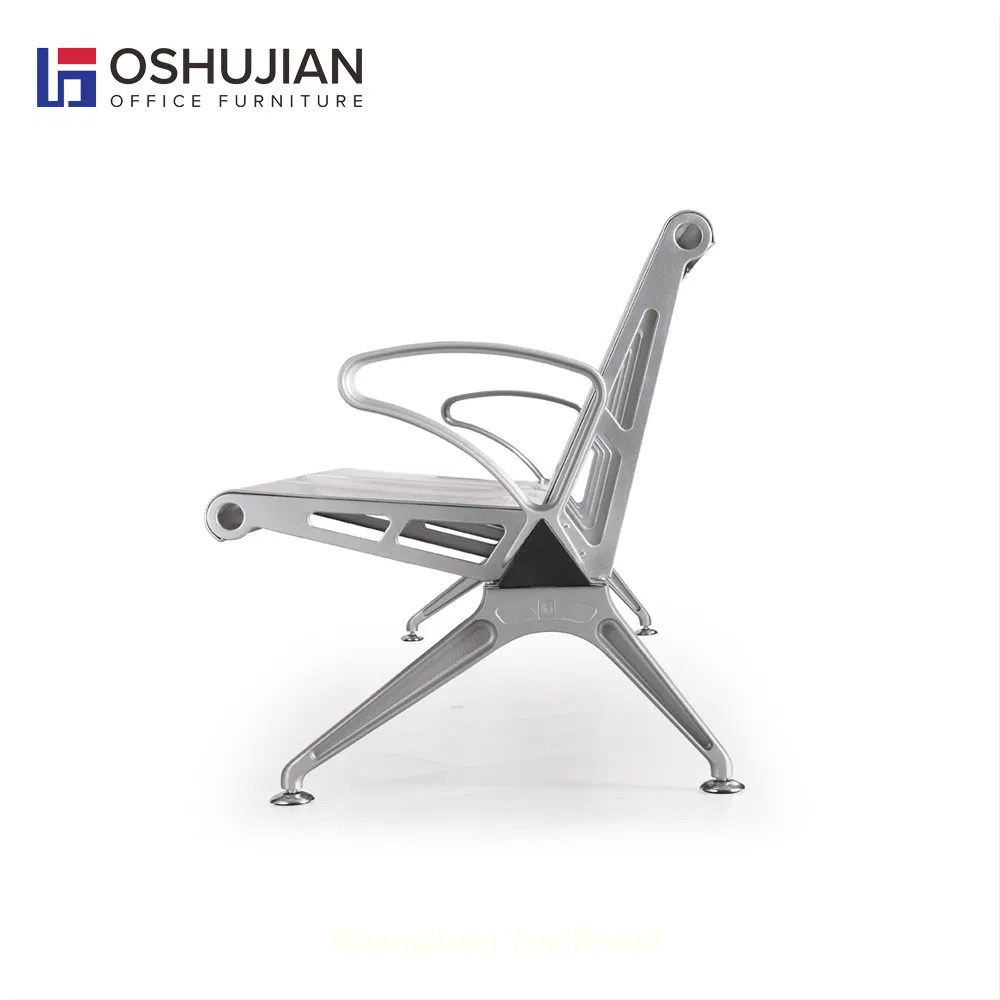 Customer Waiting Metal Chairs Airport Bench Seating Link Public Reception Waiting Room 2 3 4 5 Seat Chair