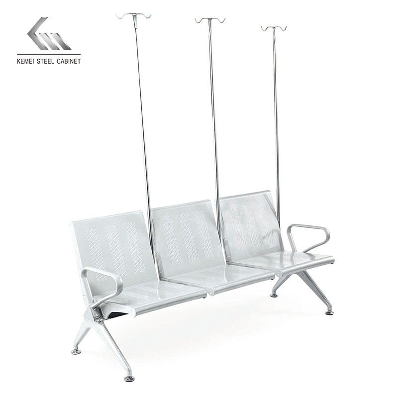 New Design Hospital Clinic Airport Waiting Chair Lounge Bank 1 2 3 4 5 Seats Waiting Room Reception Chairs Public Seating Bench