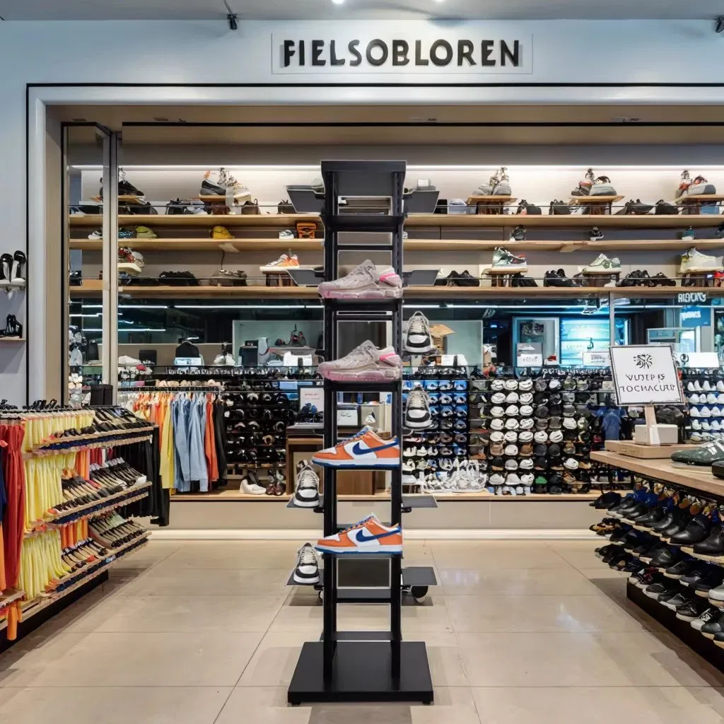 Metal Shoe Display Stand 2