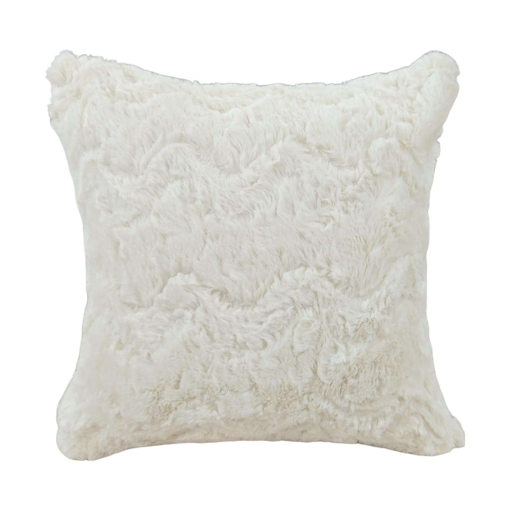 Modern Luxury Senior Beige Sofa Pillow Suitable for Living Room Hotel Model Room Home Decoration Pillow Cushion Cover