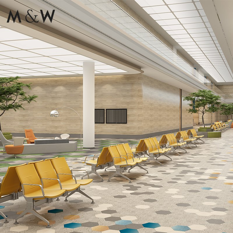 M&W Modern Airport Seating Chair, Public Waiting Area Furniture