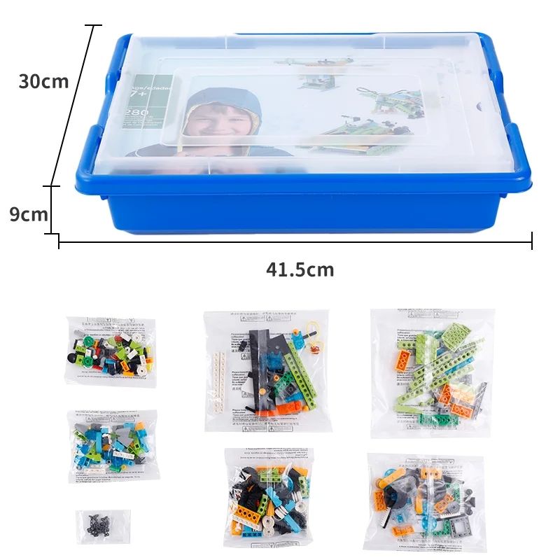 New Design Mini Building Block Set Wedo 2.0 PCS Electronic DIY Educational Toy Age Range 5-7 Years Kids' Theme Cars Wholesale