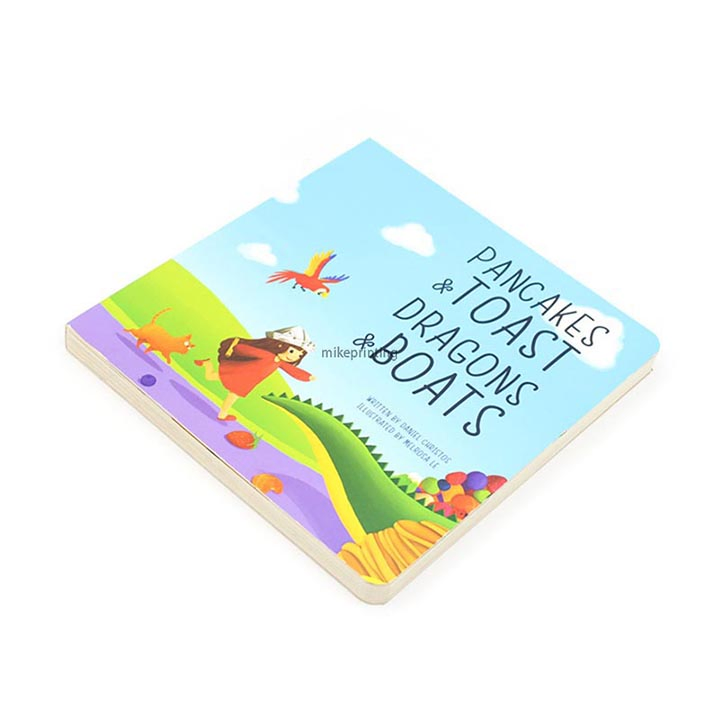 Kid Educational Story English Books Printed Custom Hardcover Children Board Book