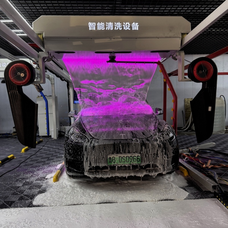 Touchless Car Washing Machine Automatic Car Wash for Senior Living Communities - Easy Access, Unattended &amp; Reliable