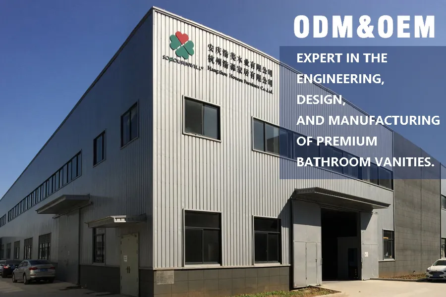 Wall Mounted Bathroom PVC Vanity