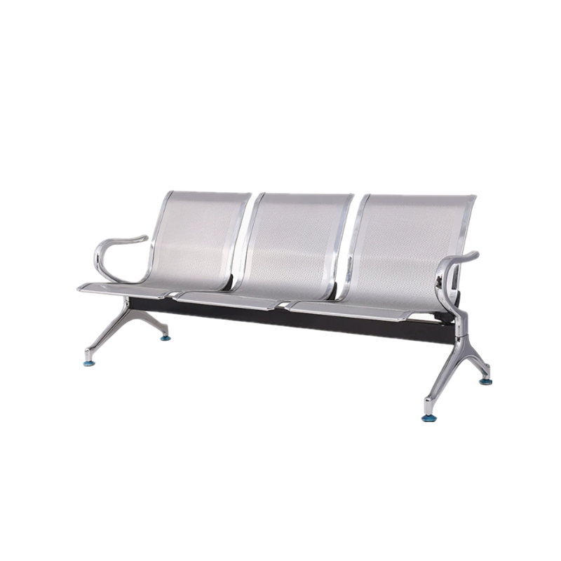 Airport Metal Steel Public Outdoor Seating Garden Waiting Chair