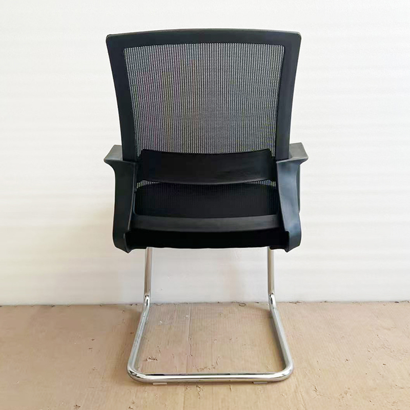 Contemporary Conference Seating Featuring Ergonomic Mesh Back and Metal Legs