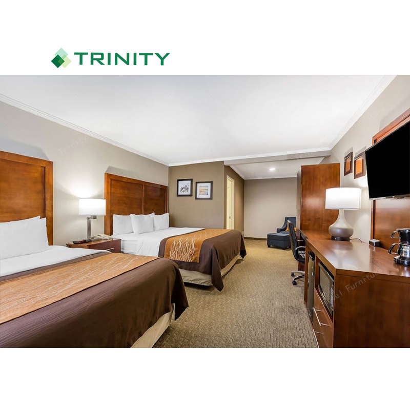 America Proejct Modern Style Comfort Inn Hotel Room Contract Furniture Manufacturer