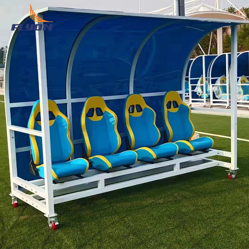 Eco Friendly Non Slip Outdoor Stadium Bench Seating Ergonomic Design ISO CE SGS Fih Certified