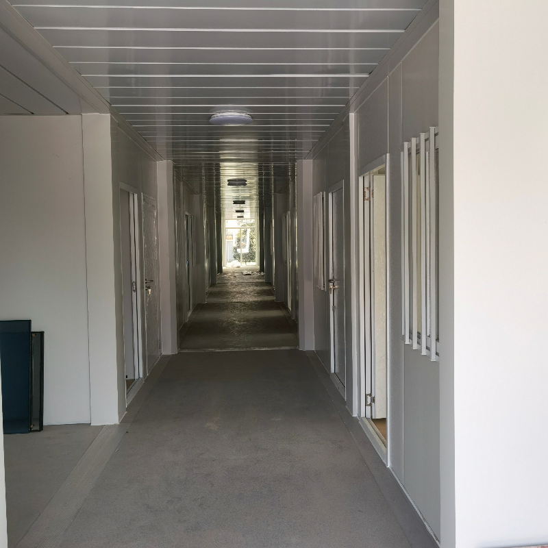 Multi Unit Connectable Scalable Floor Plan Modular Complex Office for Large Workforce Teams