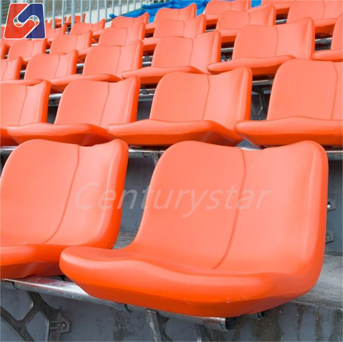 UV Stable Factory Price Ergonomic Design Non-Toxic PP Eco-Friendly Anti-UV Stadium Grandstand Seating Fixed Seating
