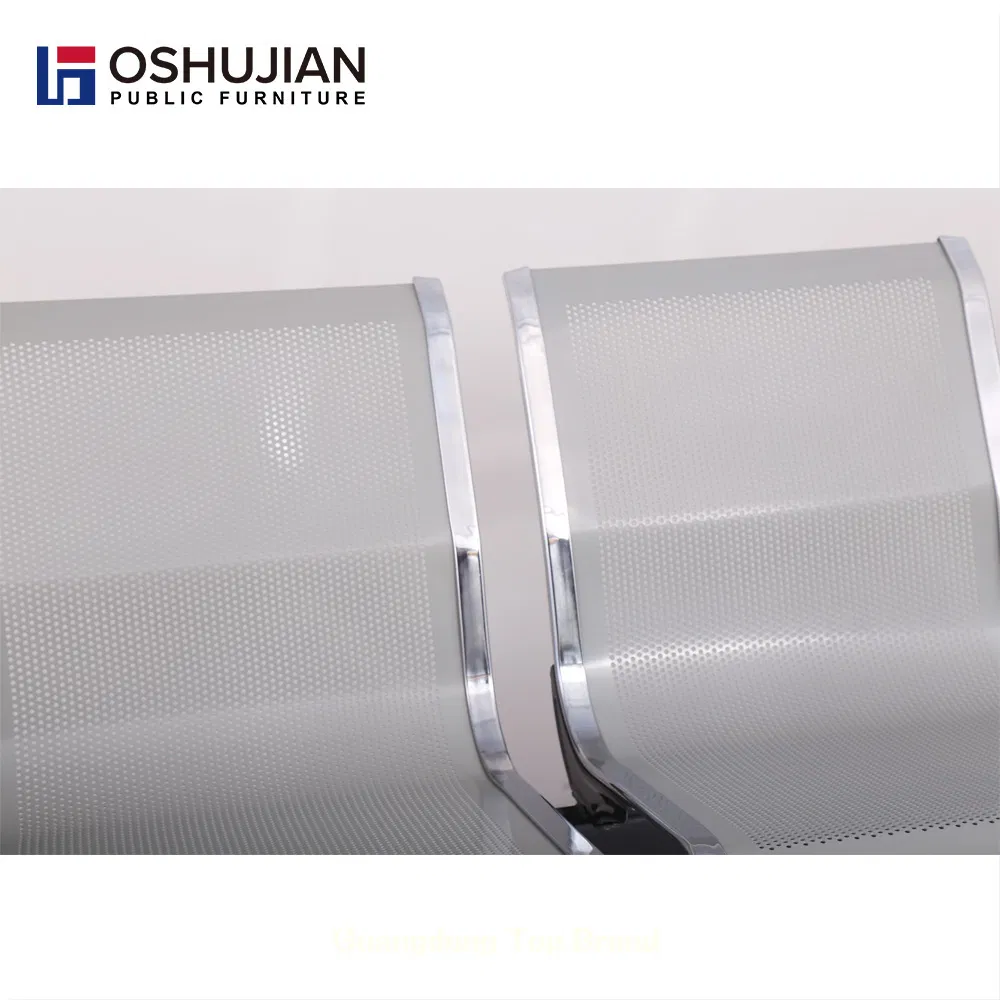 3 Seater Metal Waiting Room Bench Seating Silla Sala Espera Ergonomic Chair for Airport Hospital Public Waiting Chair