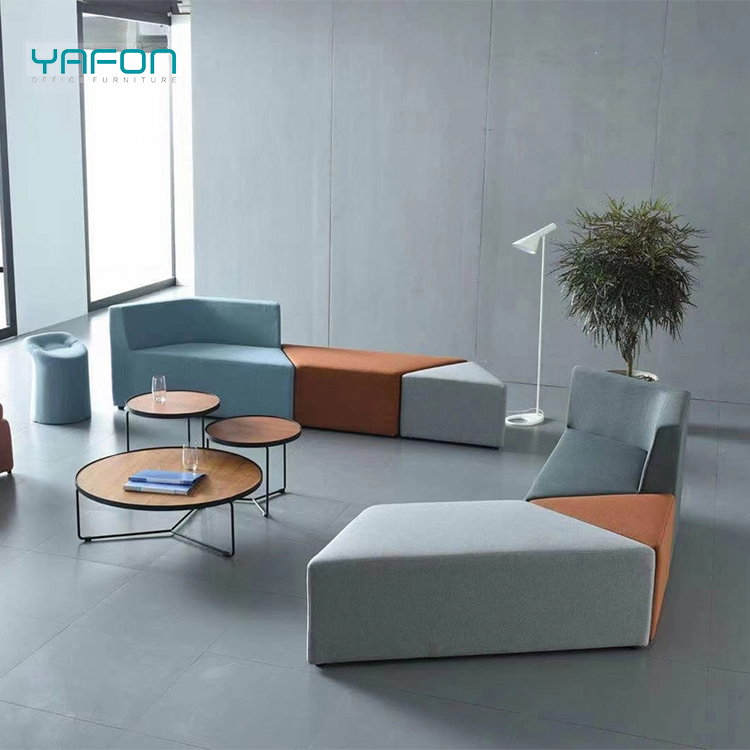 Modern Sectional Office Sofa Furniture Hotel Library Station Airport Terminal Public Area Waiting Room Modular Seating Sofa Set
