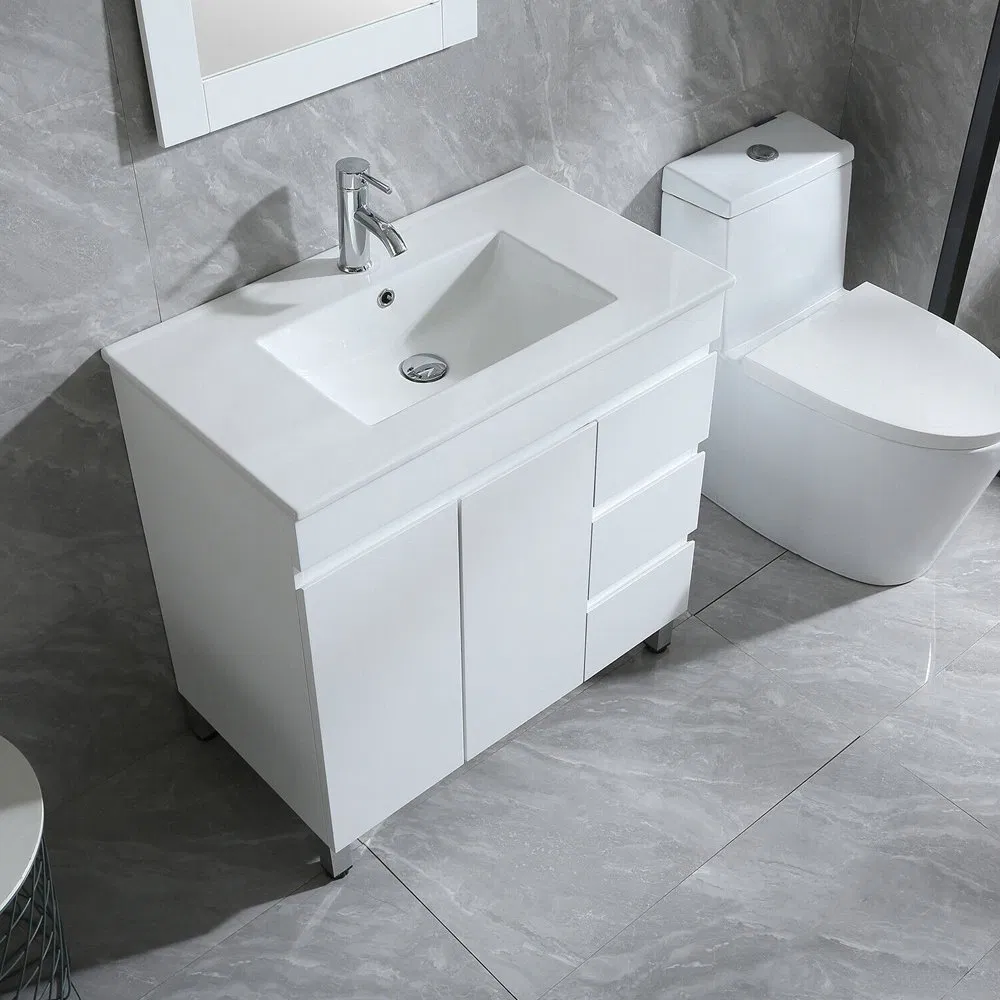 32 Inch Modern Wooden Cabinet Bathroom Vanity