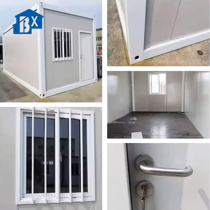 Adaptable Temporary Shipping Prefabricated /Prefab Container Office with Engineer-Directed Installation